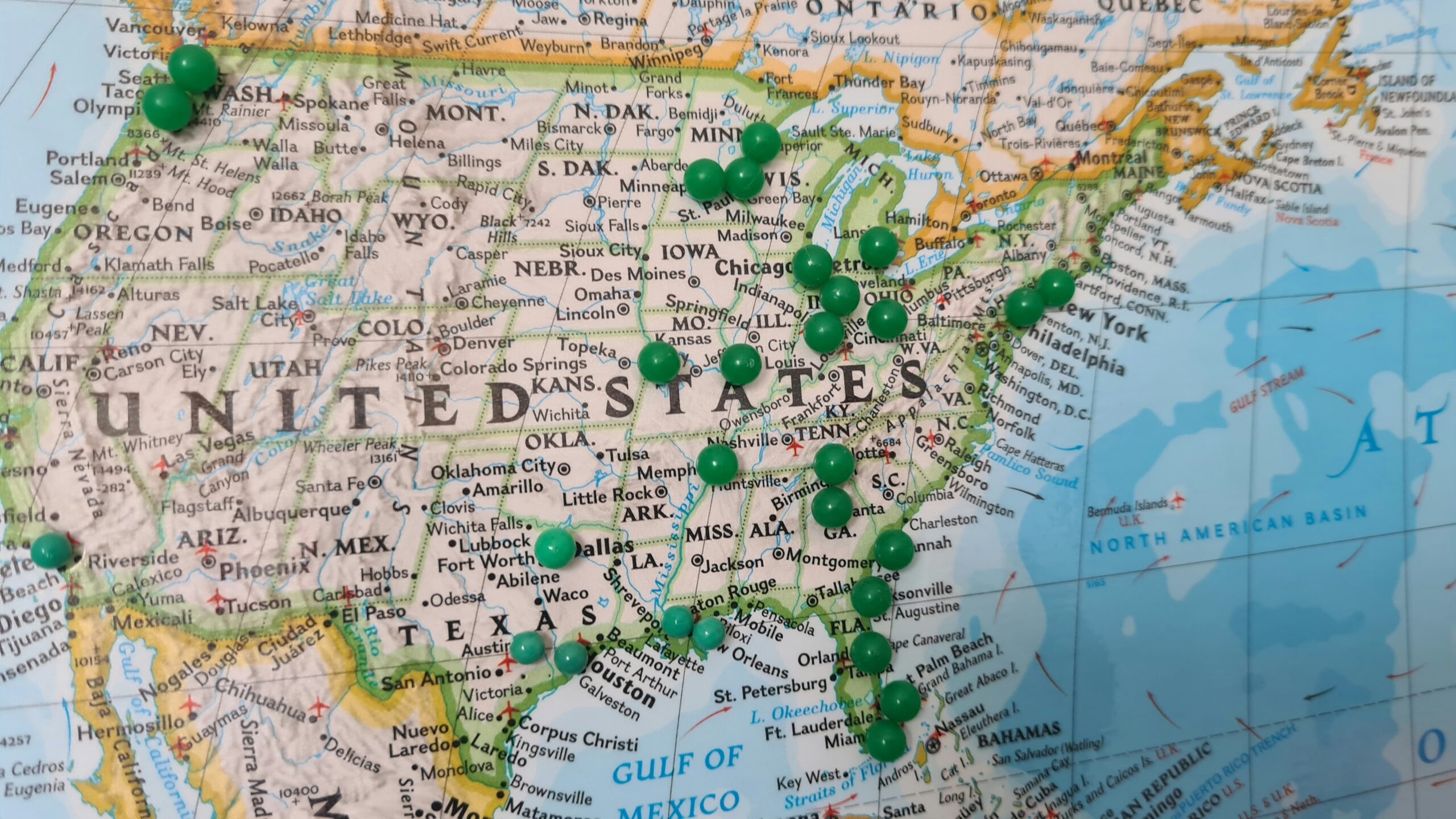 Map of USA